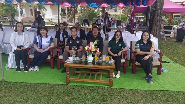 พิธีเปิดกิจกรรมการแข่งขันกีฬาเยาวชนและชุมชนต้านยาเสพติด  เทศบาลตำบลกุดข้าวปุ้น ประจำปี 2569