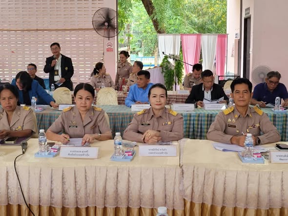ร่วมประชุม หัวหน้าส่วนราชการ หน่วยงานรัฐวิสาหกิจ ผู้บริหารสถานศึกษา องค์กรปกครองส่วนท้องถิ่น และกำนัน ผู้ใหญ่บ้าน ฯลฯ ประจำเดือนกันยายน พ.ศ.2569